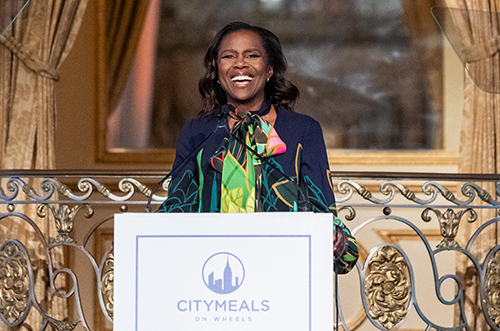 Deborah Roberts at Power Lunch for Citymeals on Wheels