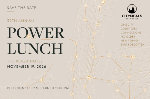 39th Annual Power Lunch Save the Date