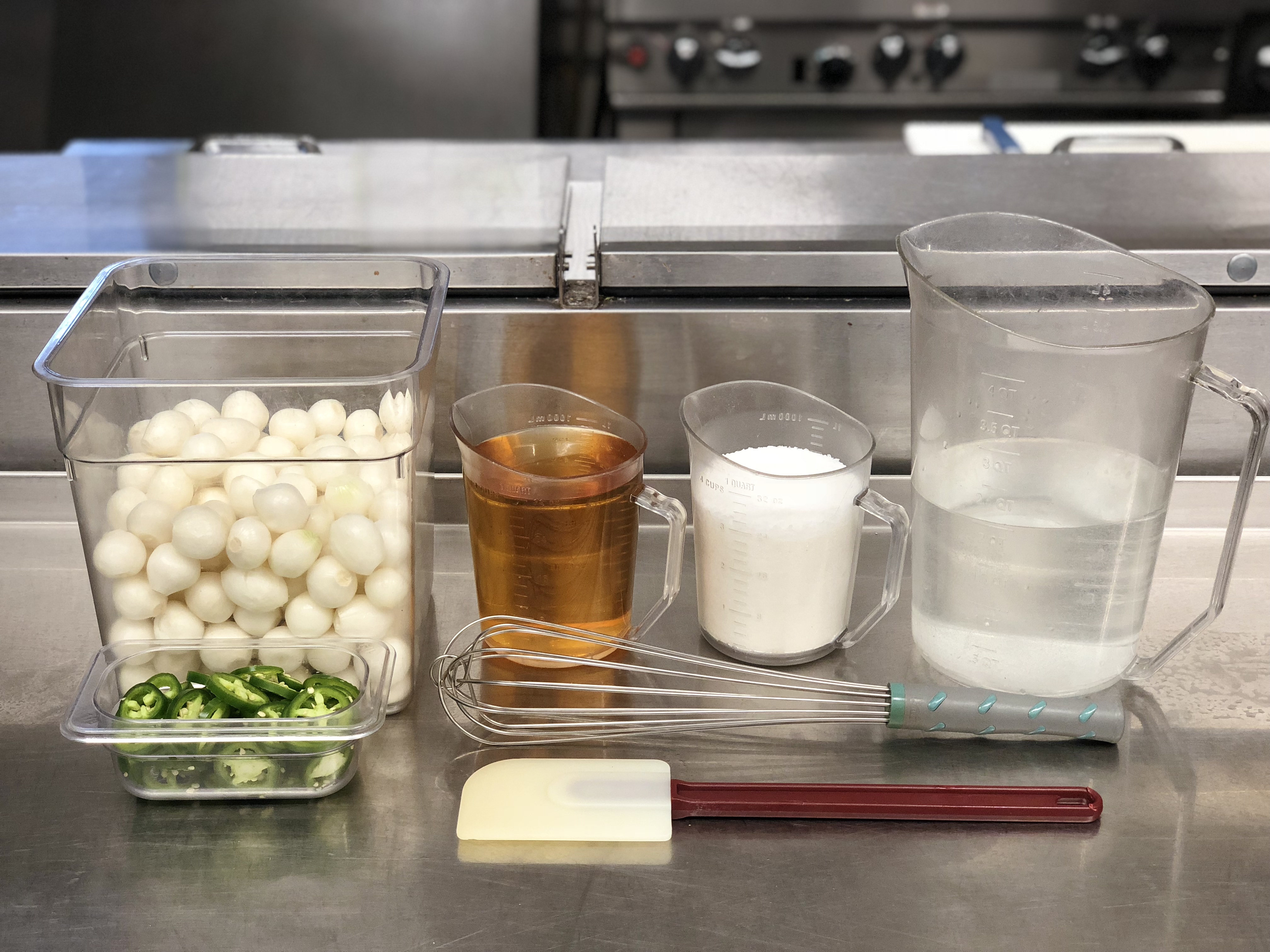 Pickle brine ingredients