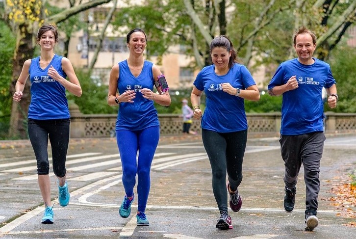 Team Citymeals at the NYC Marathon